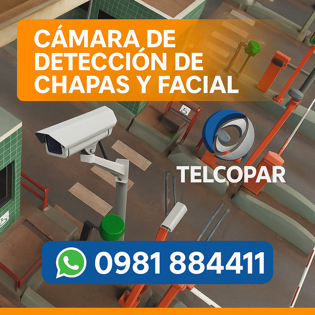 🎯 Cámaras de Detección de Chapas y Reconocimiento Facial
