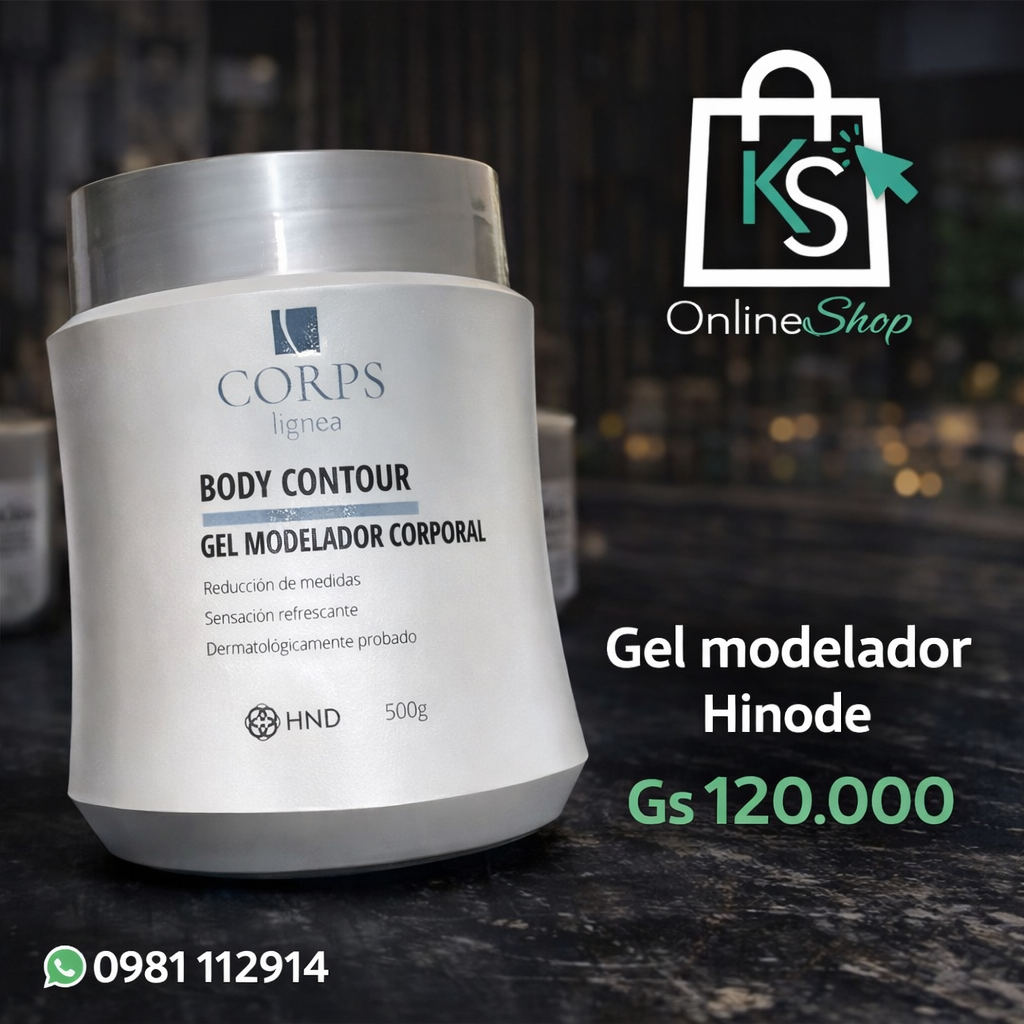 ✨ Gel Modelador Corporal Hinode – Body Contour Corps Lignea ✨