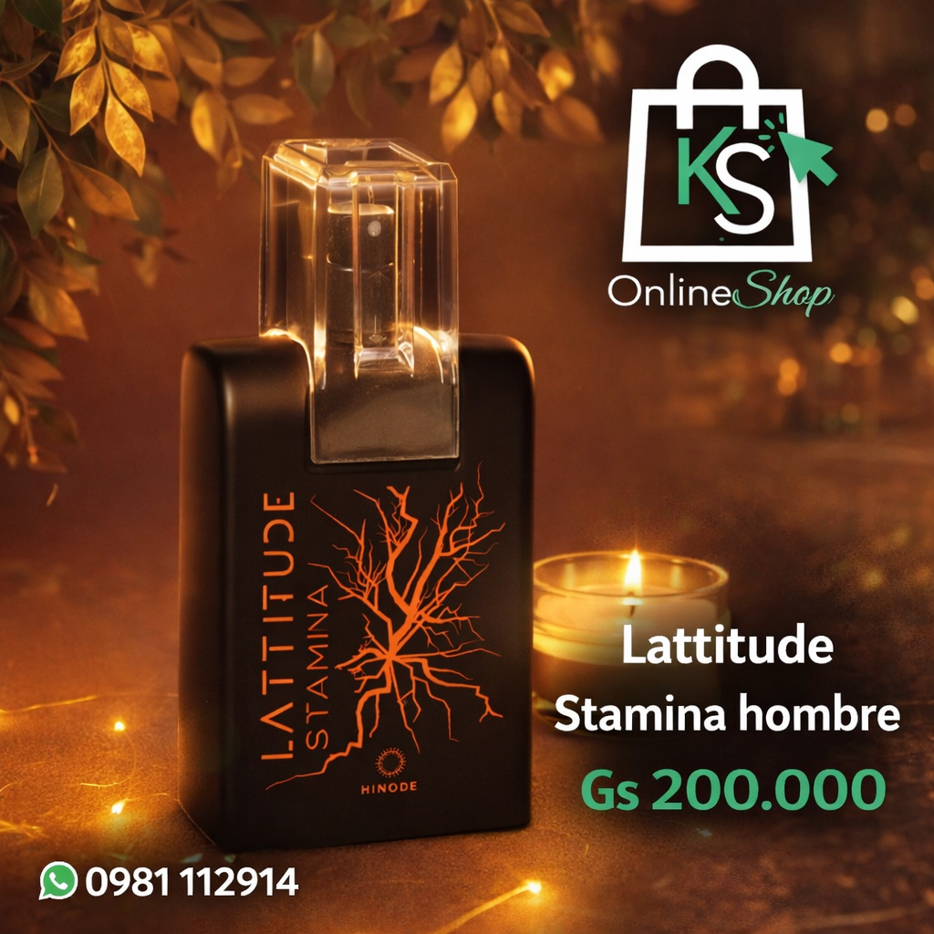 🔥 Lattitude Stamina para Hombre – Fragancia Intensa y Duradera 🔥