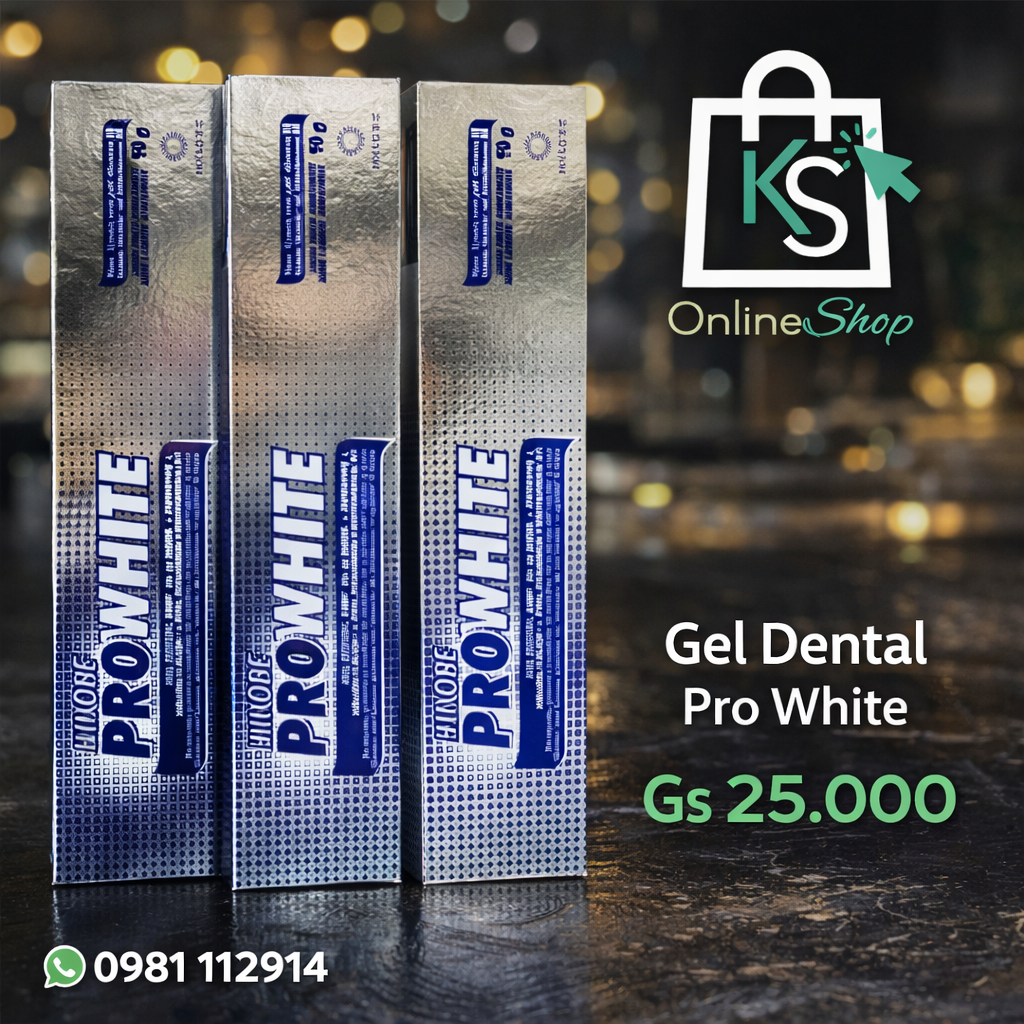🦷 Gel Dental Pro White – Sonrisa Más Blanca y Fresca 🦷