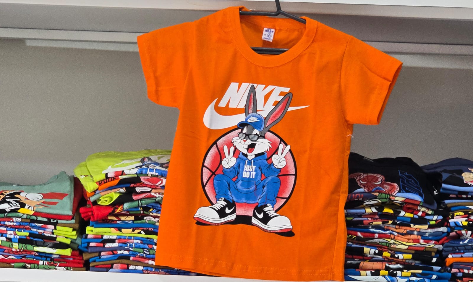 Remera infantil algodón