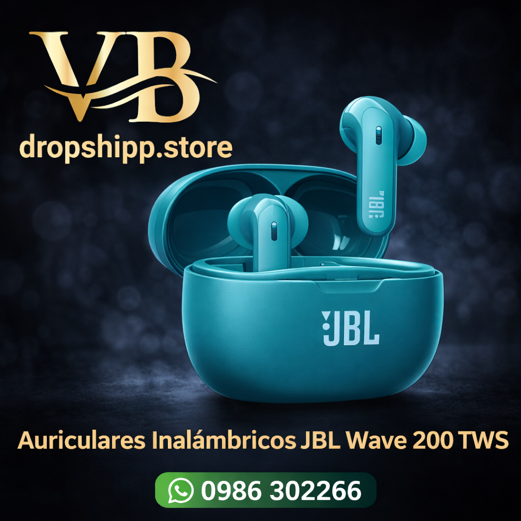 🎧 Auriculares Inalámbricos JBL Wave 200 TWS