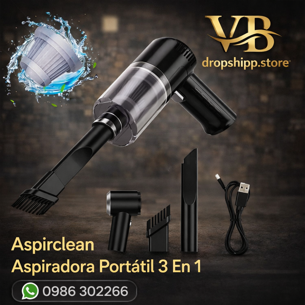 Aspirclean Aspiradora Portátil 3 En 1