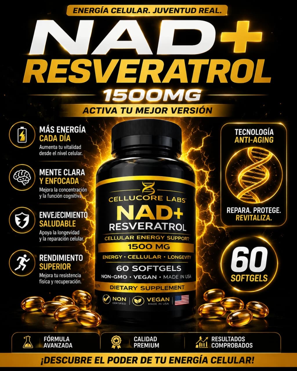 NAD RESVERATROL