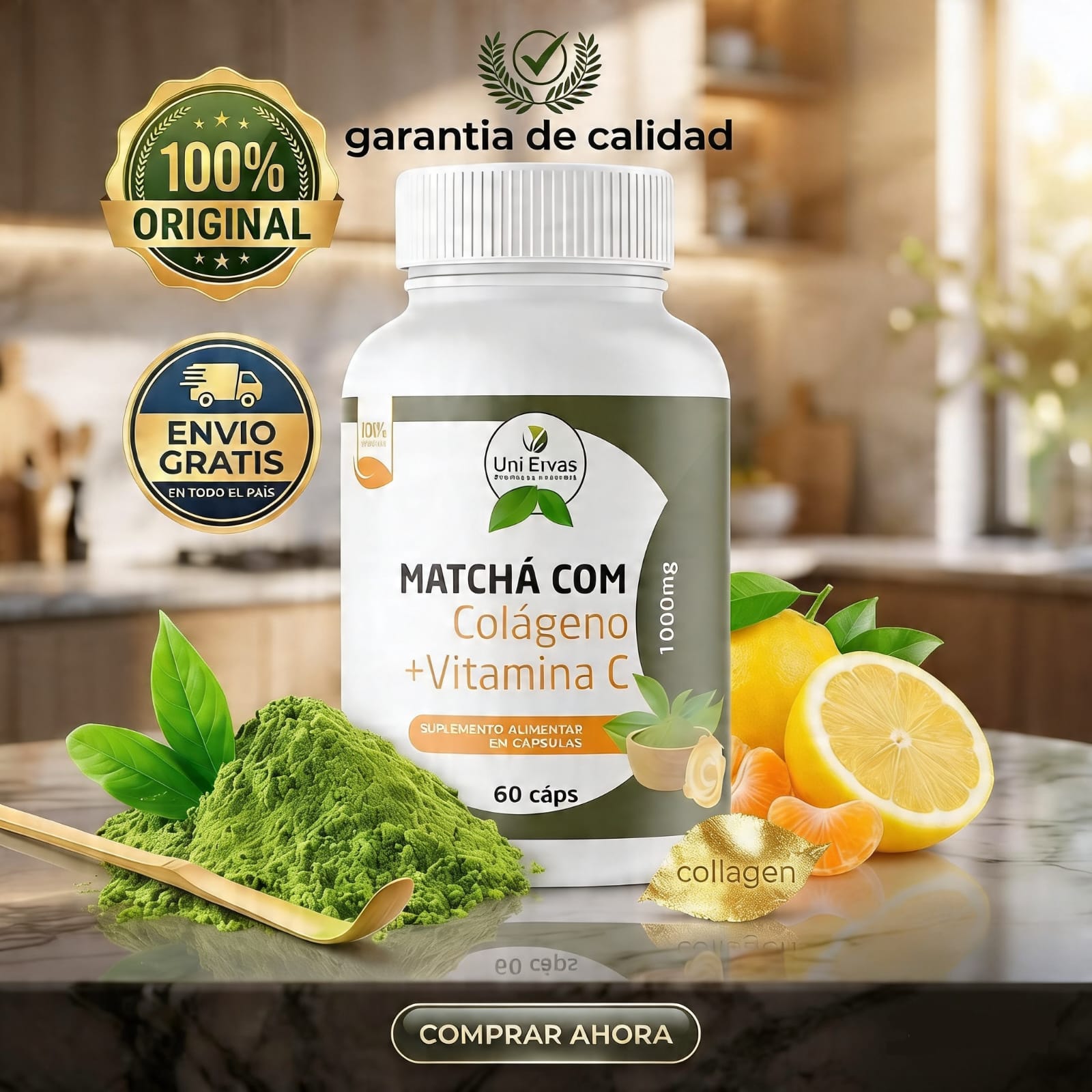 MATCHÁ + COLÁGENO + VITAMINA C