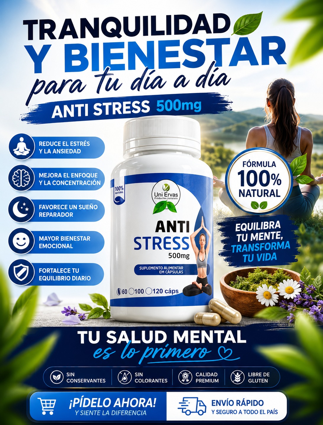 ANTI STRESS 500 mg