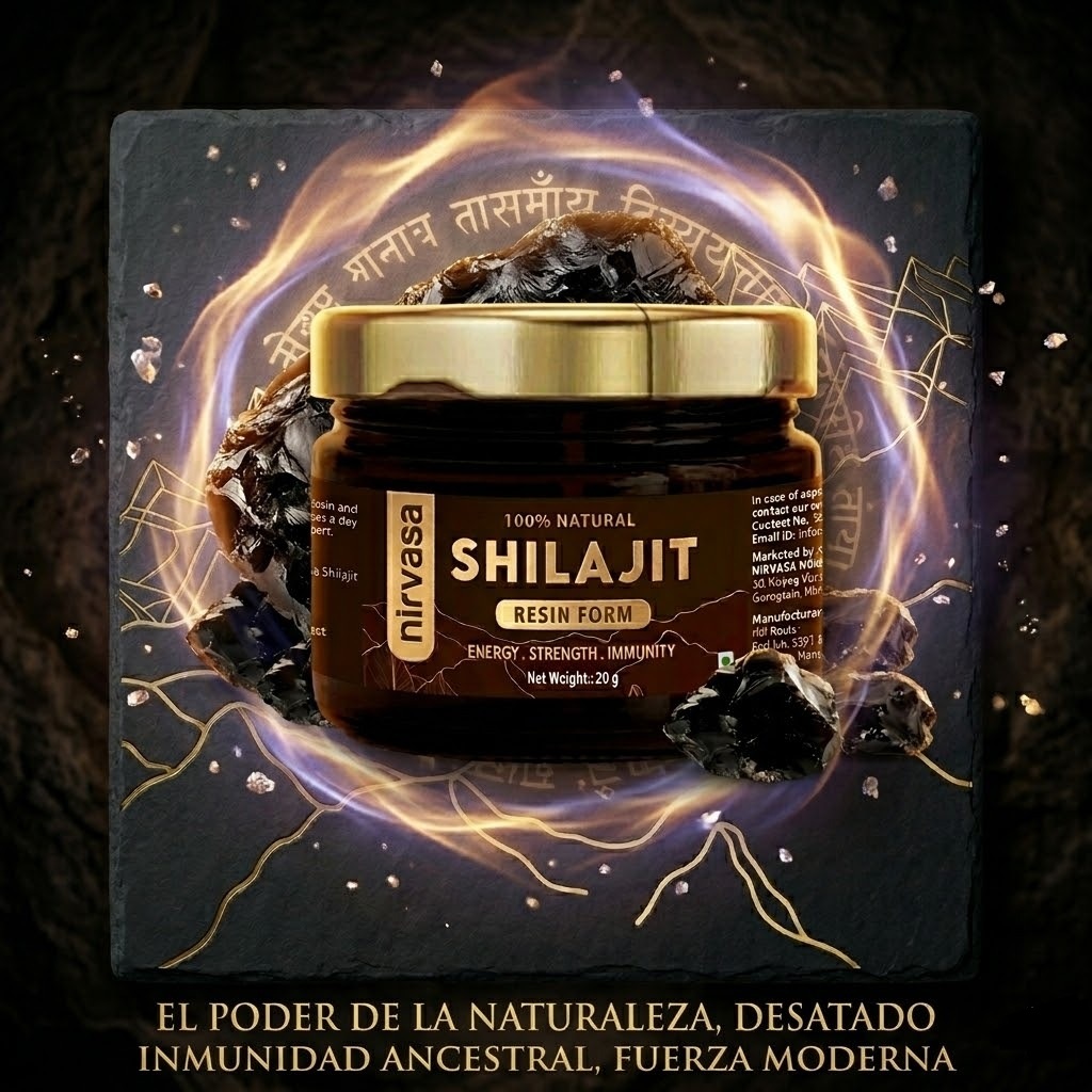 PURE HIMALAYAN SHILAJIT en Resina