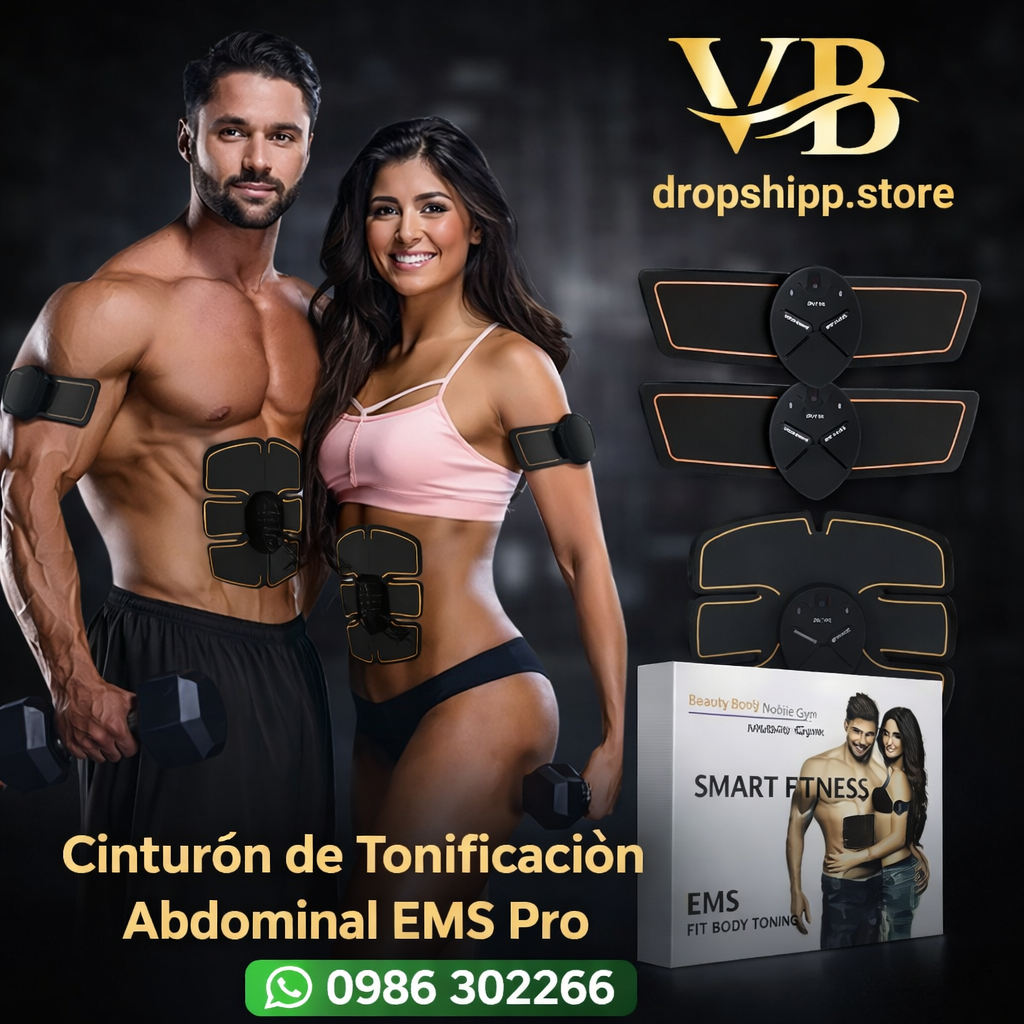 Cinturón de Tonificación Abdominal EMS Pro