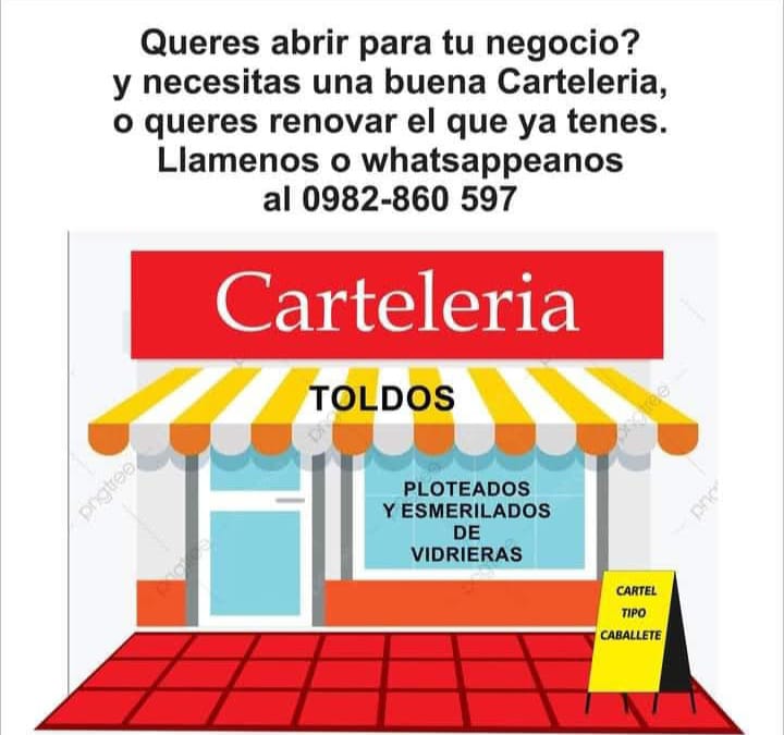 Cartelería Profesional para tu Negocio 🏪✨