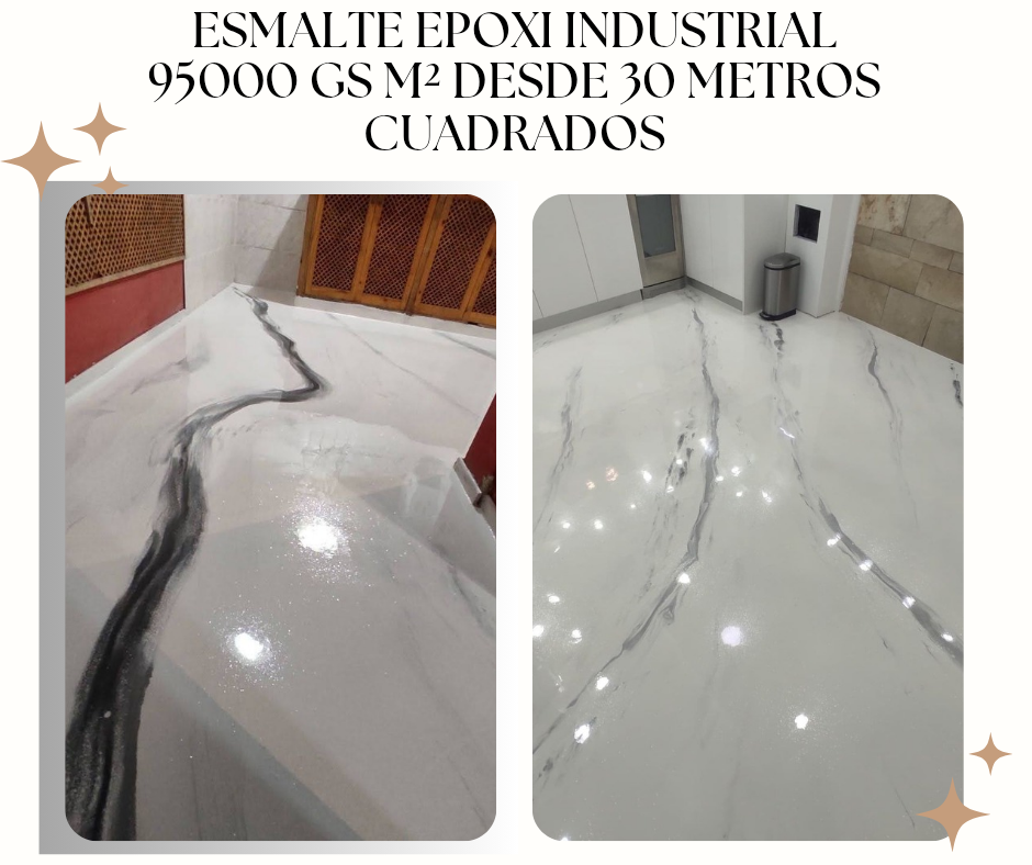 Esmalte Epoxi industrial desde 30 metros cuadrados