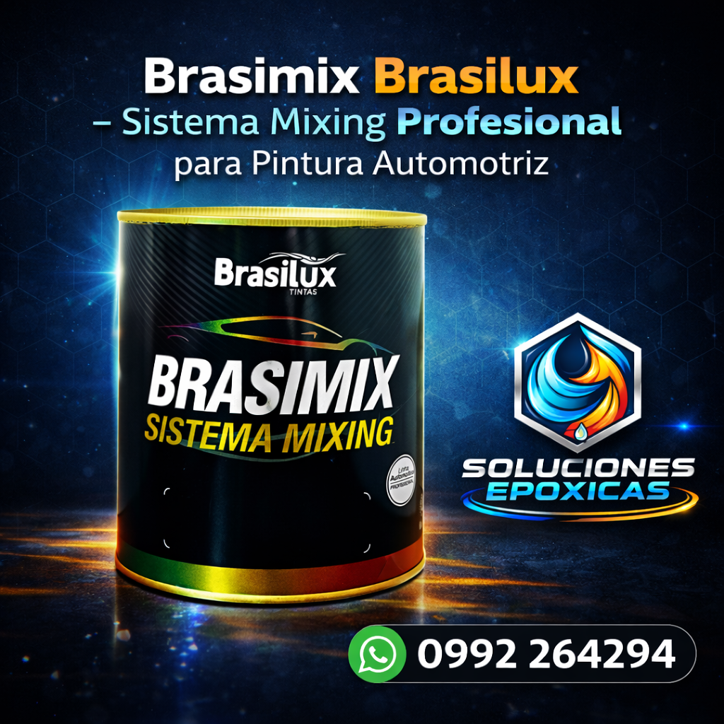Brasimix Brasilux – Sistema Mixing Profesional para Pintura Automotriz