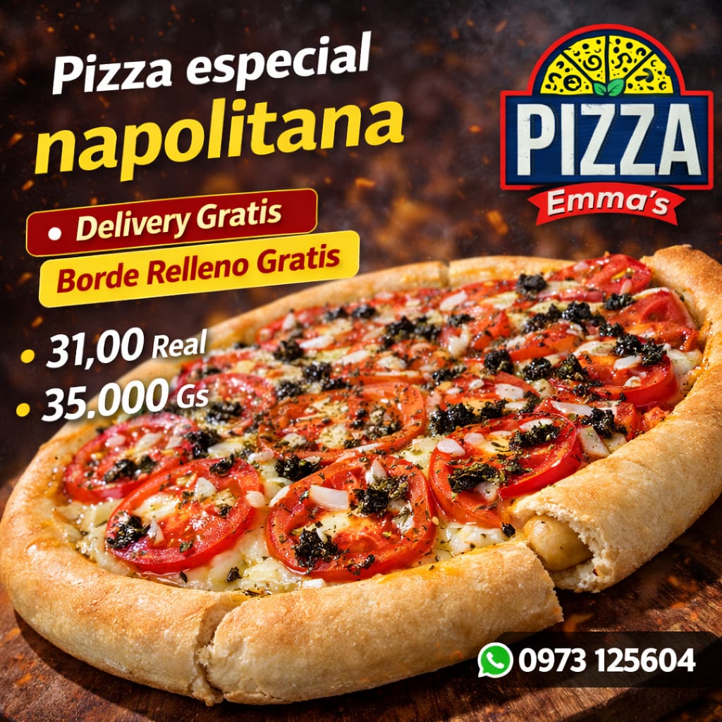 Pizza especial napolitana