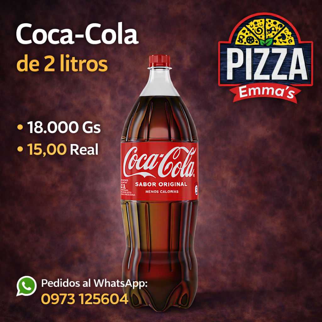 Coca-Cola de 2 litros