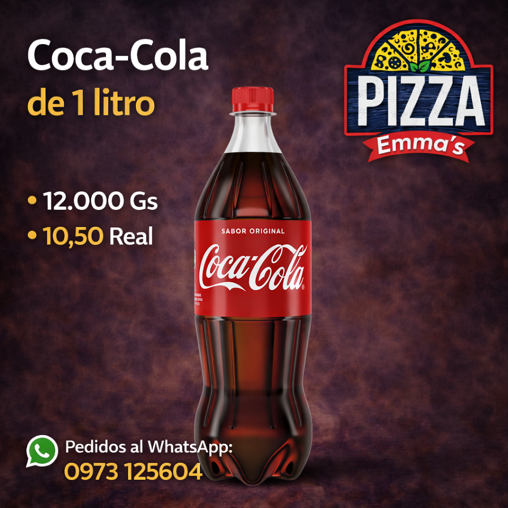 Coca-Cola de 1 litros