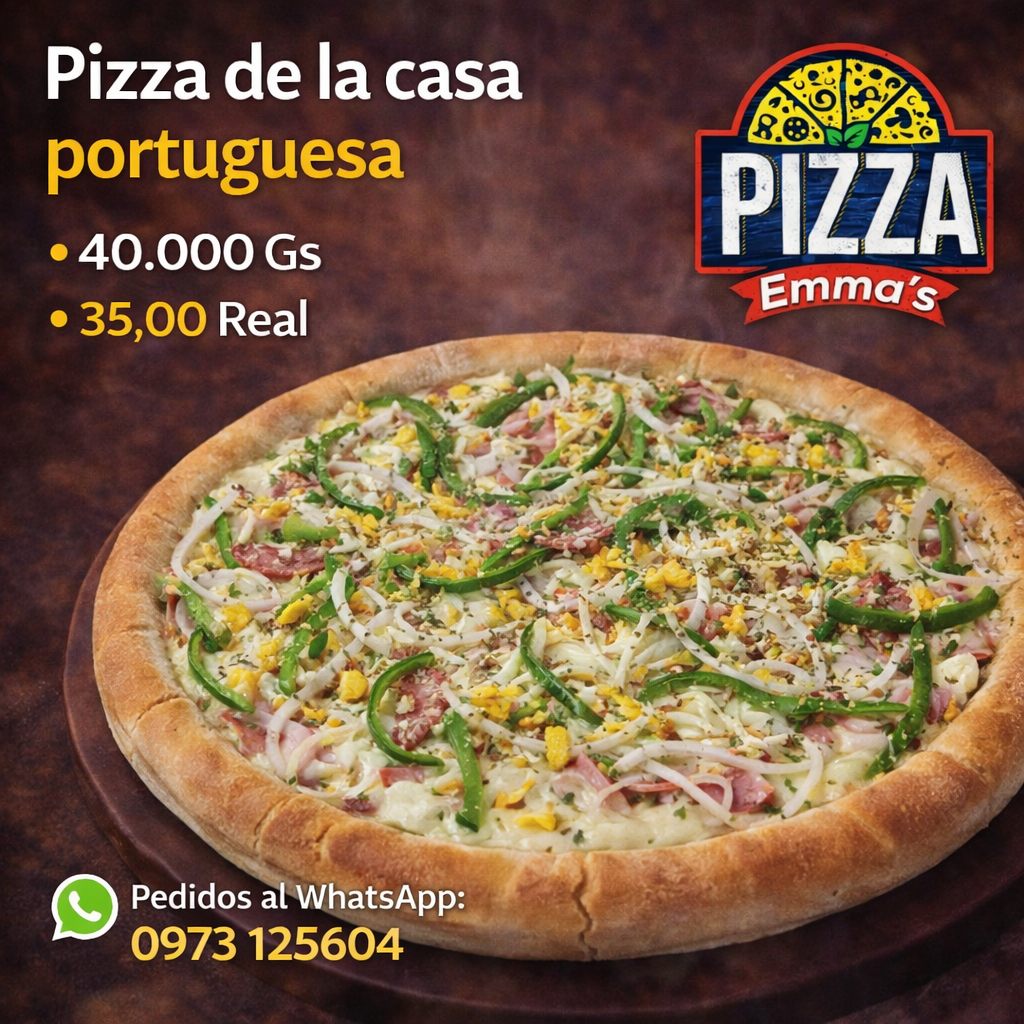 Pizza de la casa portuguesa