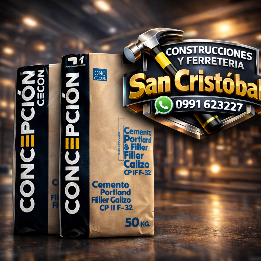 🏗️ Cemento Portland CPC – Alta Resistencia y Calidad