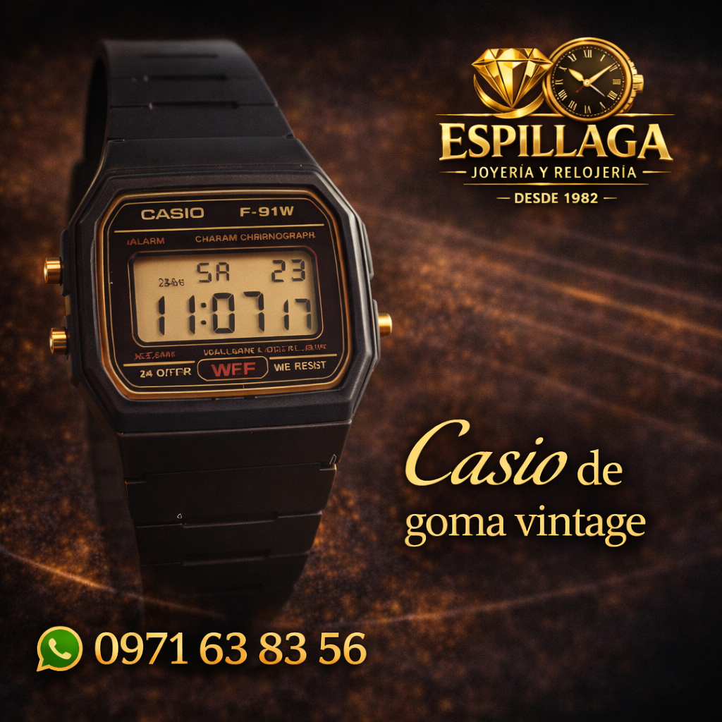Casio de goma vintage