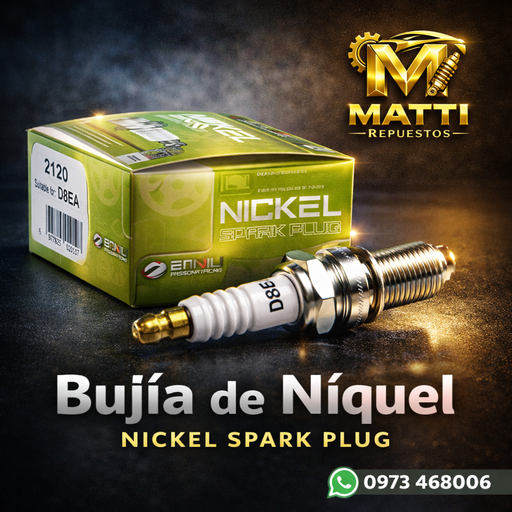 ⚙️ BUJÍA DE NÍQUEL – NICKEL SPARK PLUG