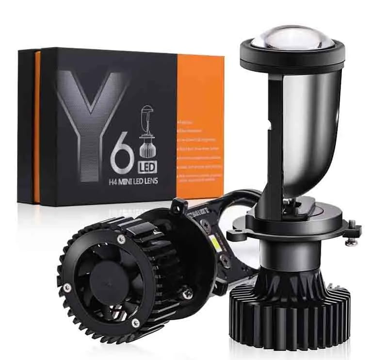 FOCO LED H4 Y6 6000K 12V