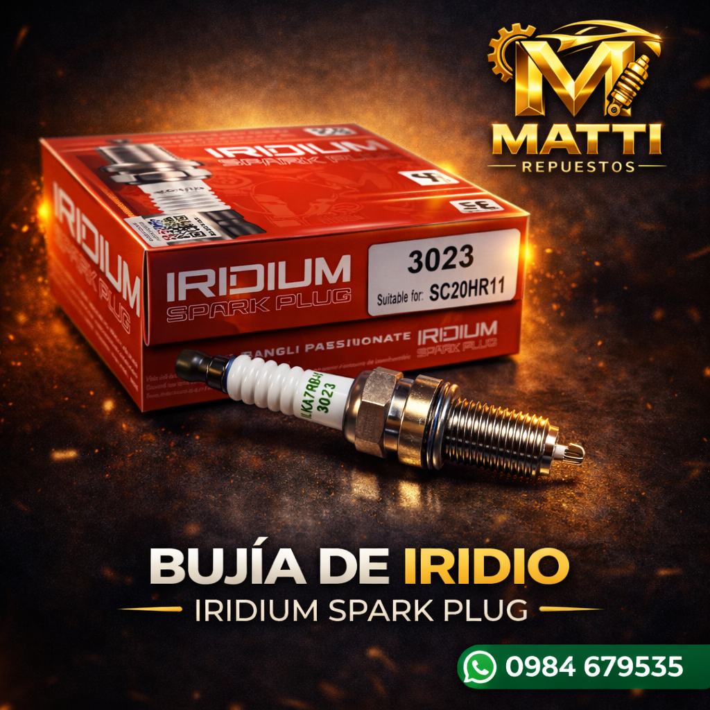 🔥 BUJÍA DE IRIDIO – IRIDIUM SPARK PLUG (SK20HR11 / 3022)