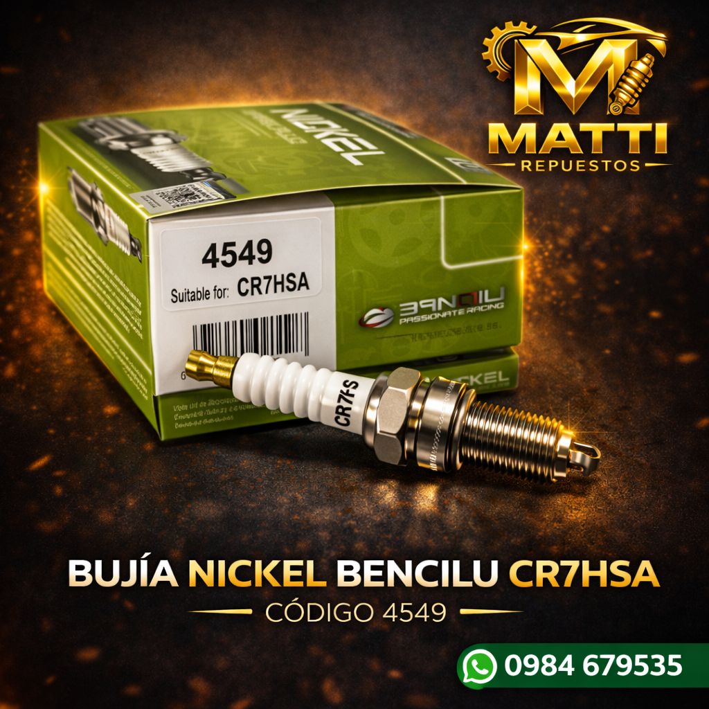 ⚙️ BUJÍA NÍQUEL BENCILU CR7HSA – CÓDIGO 4549