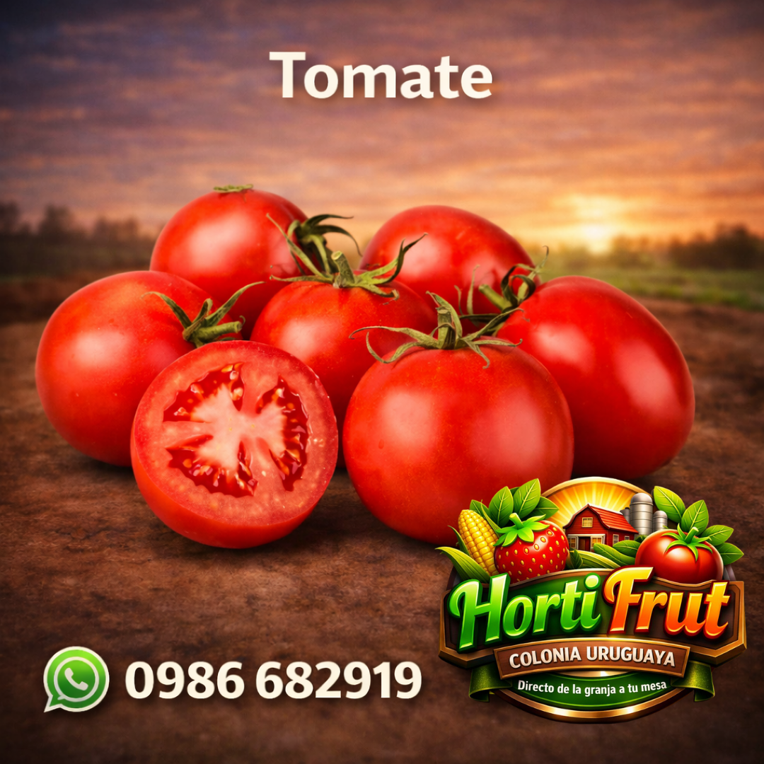 Tomate fresco y jugoso – Sabor natural del campo 🍅✨