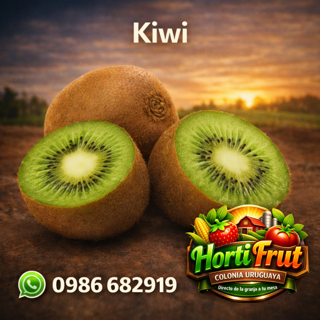Kiwi fresco – Ácido suave y súper nutritivo 🥝✨