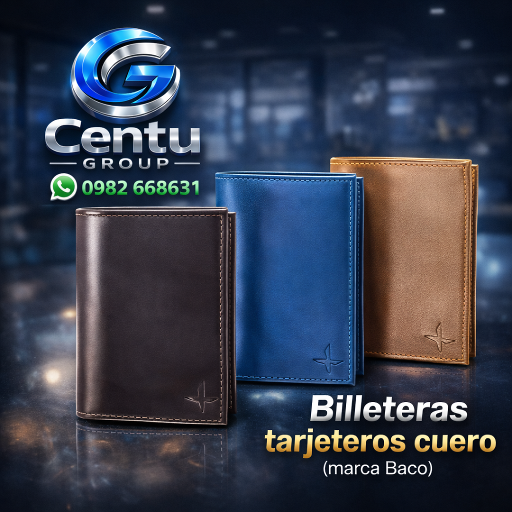 Billeteras Tarjeteros de Cuero Baco – Elegancia y Calidad Premium 💳