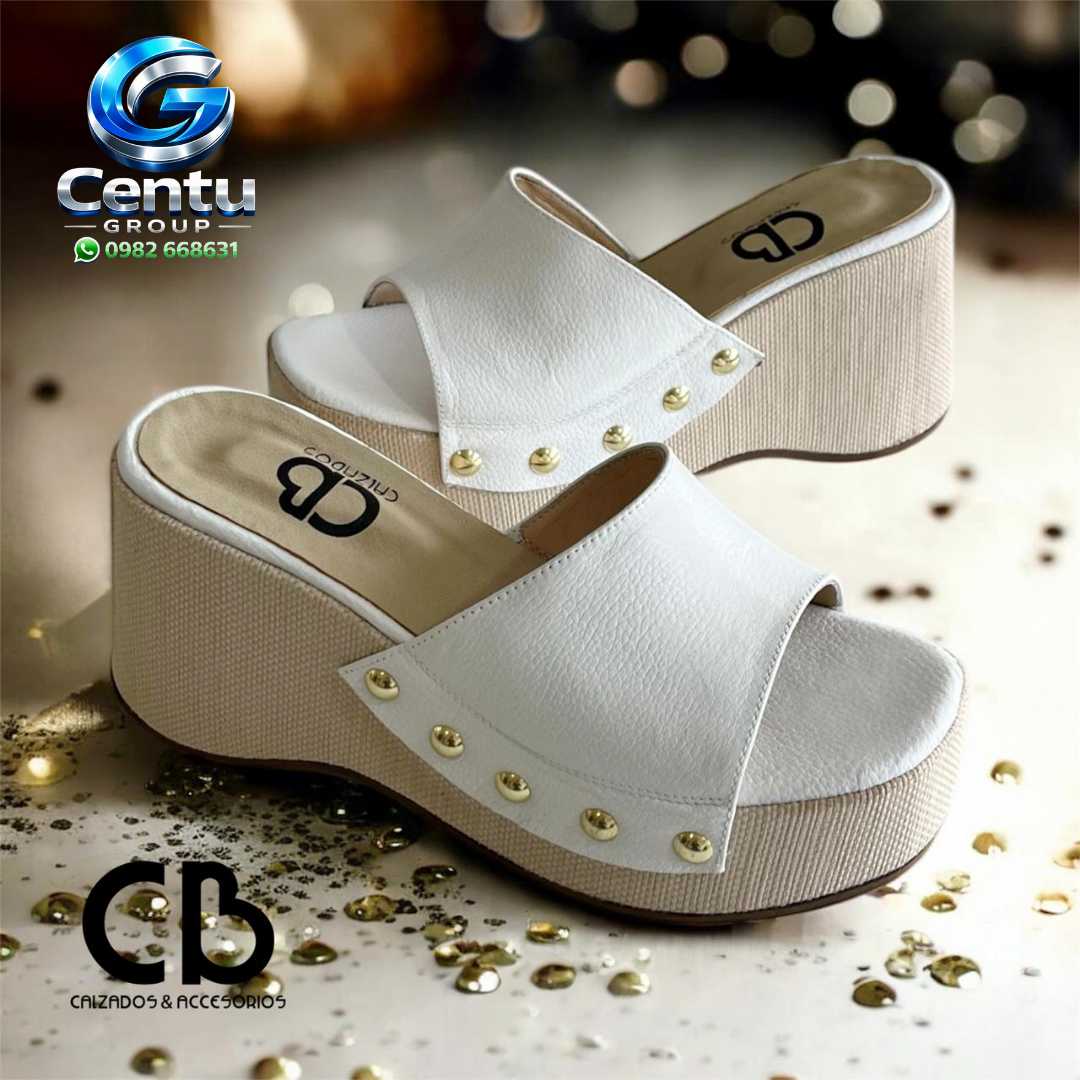 Sandalias Plataforma CB Creaciones – Elegancia que Marca la Diferencia 🤍✨