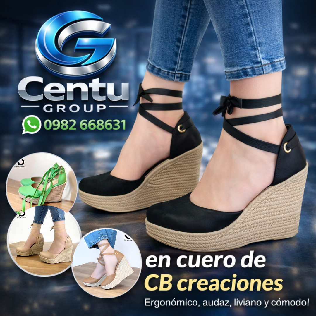 Sandalias Plataforma en Cuero CB Creaciones – Estilo y Confort Premium 💎
