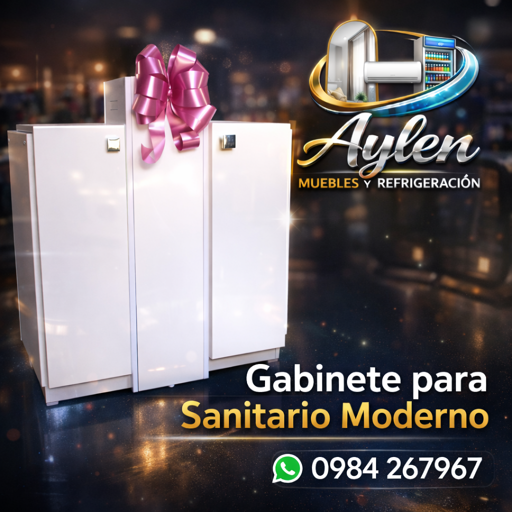 🚿✨ Gabinete para Sanitario Moderno – Orden y Estilo para tu Baño ✨🚿