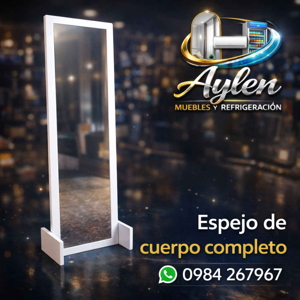 🪞✨ Espejo de Cuerpo Completo – Elegancia y Estilo para tu Espacio ✨🪞
