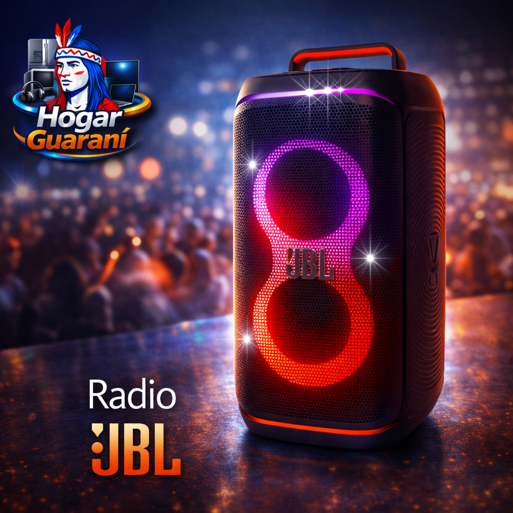 Radio Parlante JBL – Sonido Potente y Luces que Prenden la Fiesta