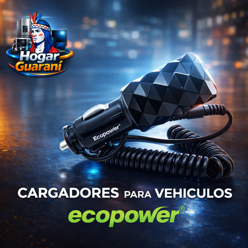 Cargador para Vehículo Ecopower – Energía Rápida en el Camino