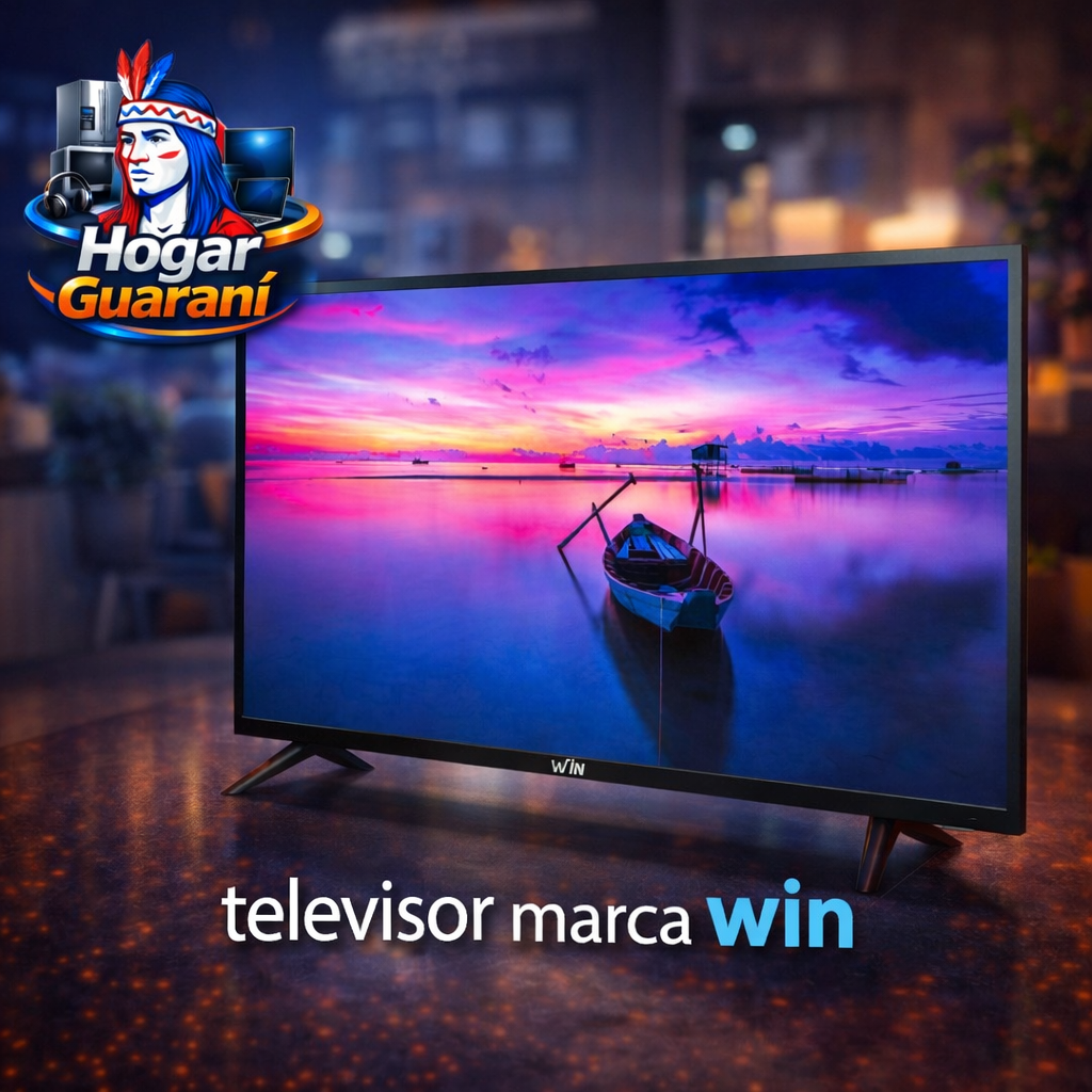 Televisor WIN – Imagen Nítida y Colores que Impactan