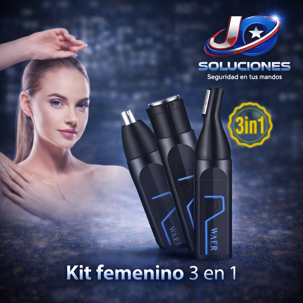 Kit femenino 3 en 1