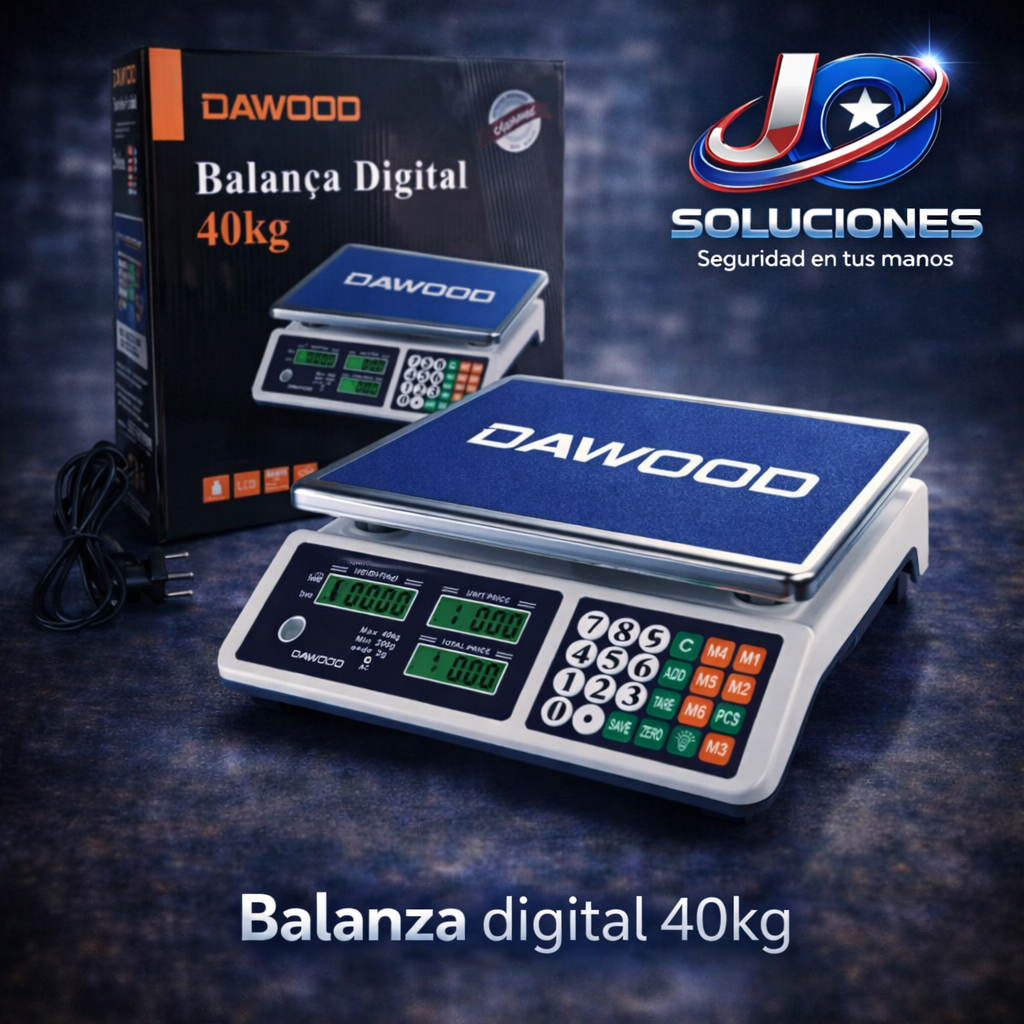 Balanza digital 40kg