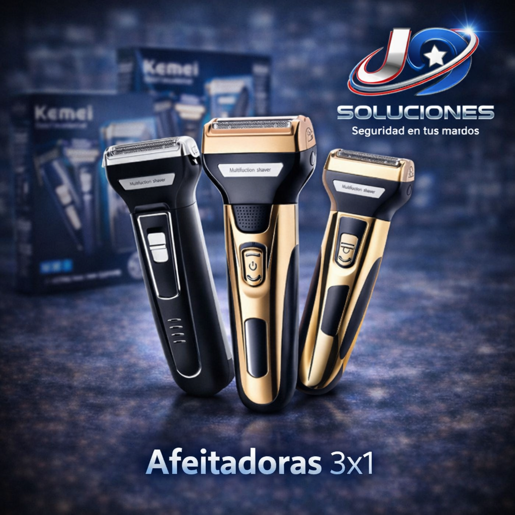 Afeitadoras 3x1