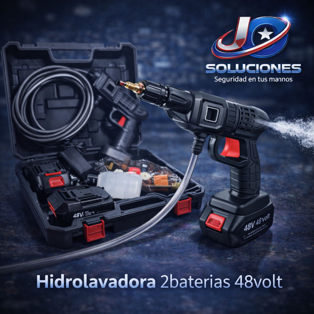 Hidrolavadora 2baterias 48volt
