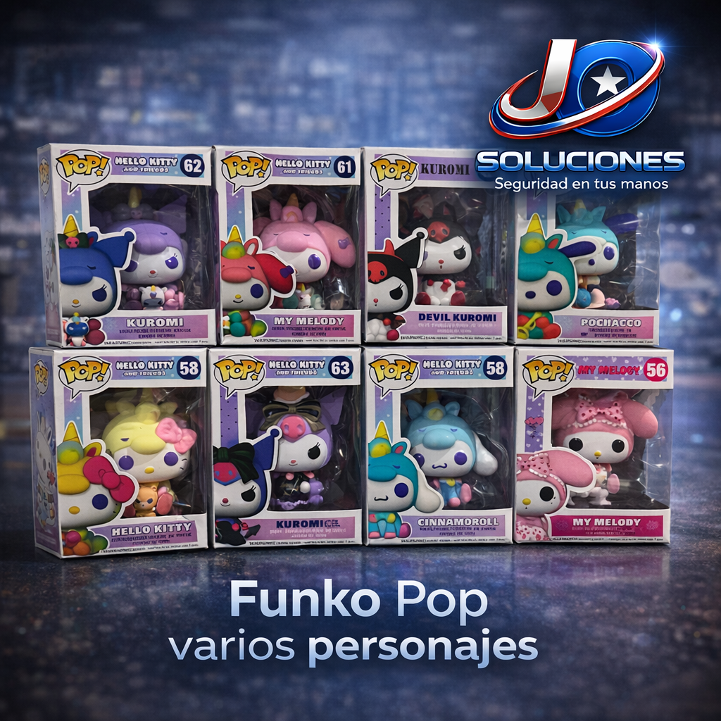 Funko pop varios personajes