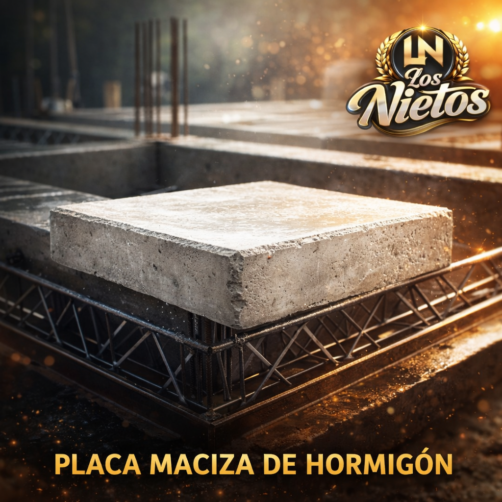 Placa Maciza de Hormigón – Máxima Resistencia y Durabilidad