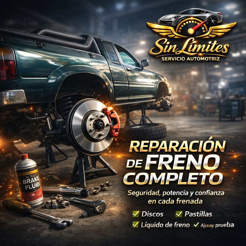 🛑 Reparación de Frenos Completa