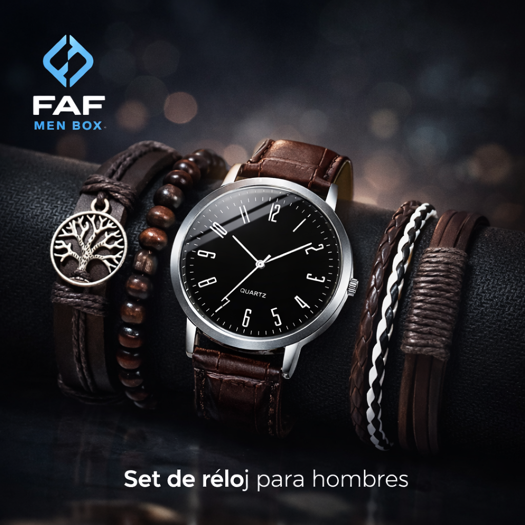 Set de Reloj para Hombres