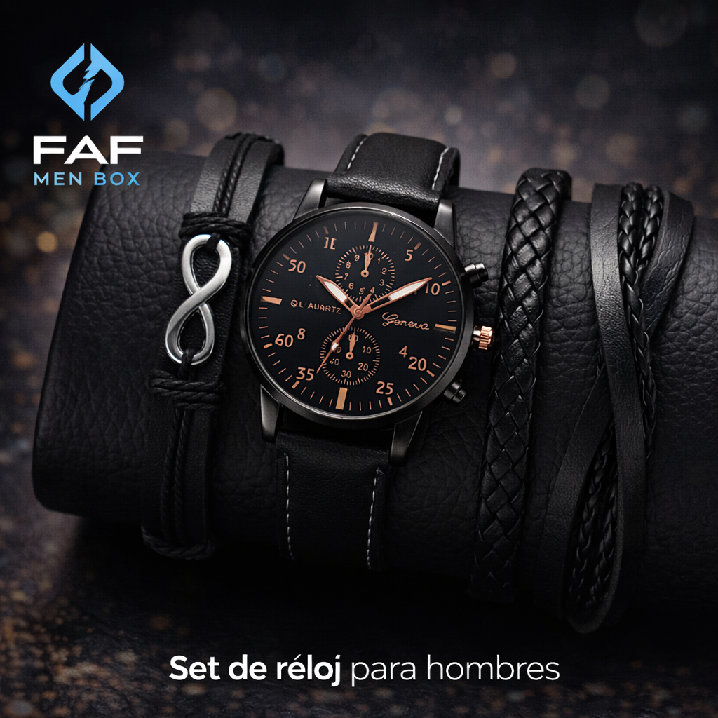 Set de Reloj para Hombres