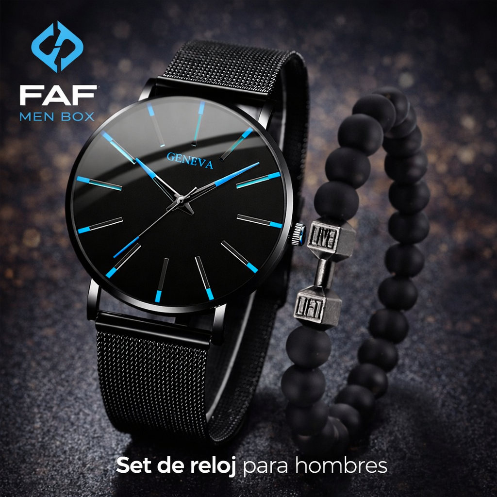 Set de Reloj para Hombres