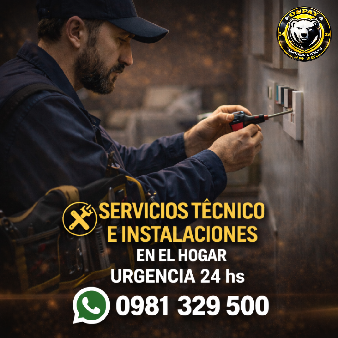 🔧 SERVICIOS TÉCNICOS E INSTALACIONES 24 HS