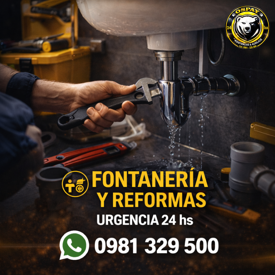 🚰 FONTANERÍA Y REFORMAS 24 HS