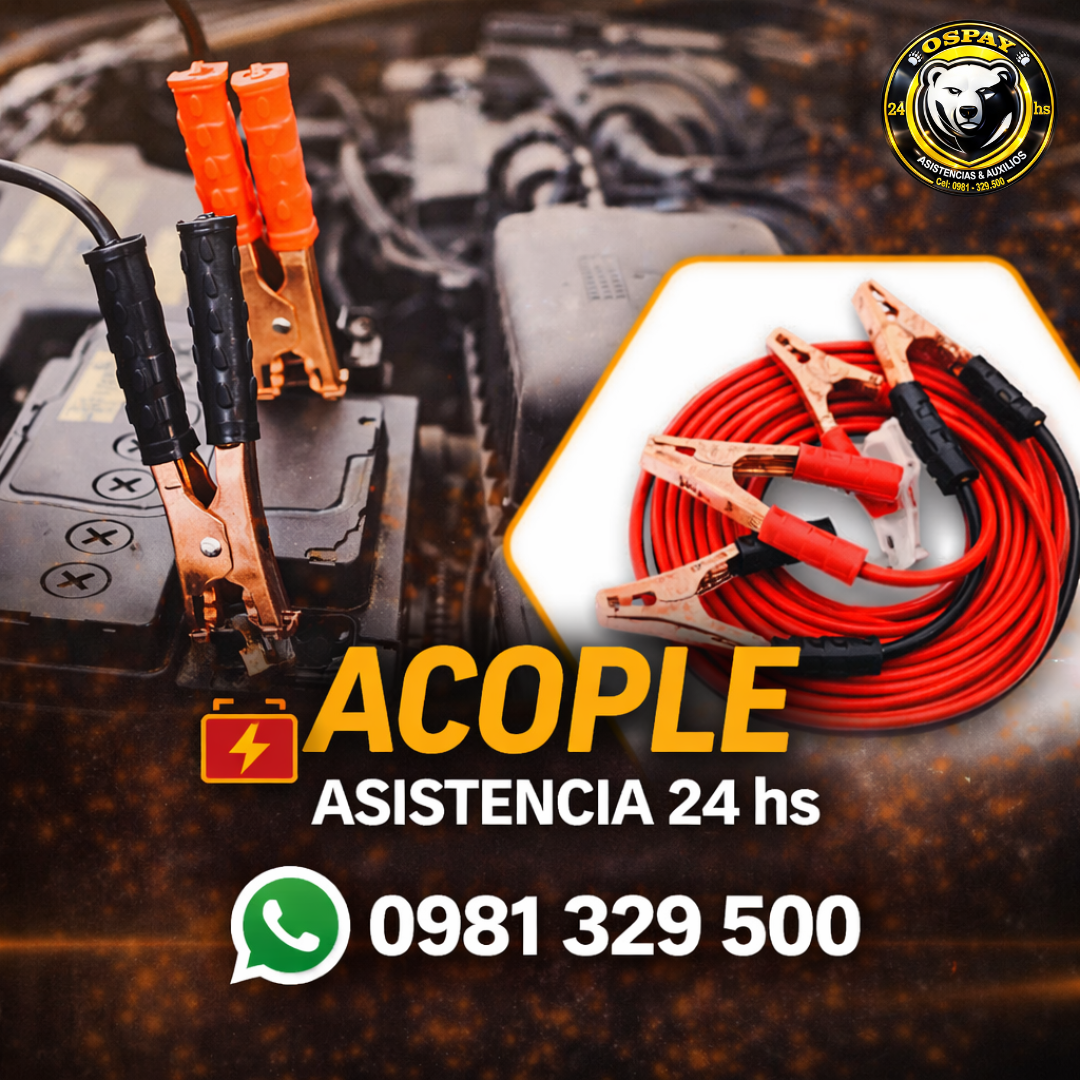 ⚡ ACOPLE – ASISTENCIA 24 HS