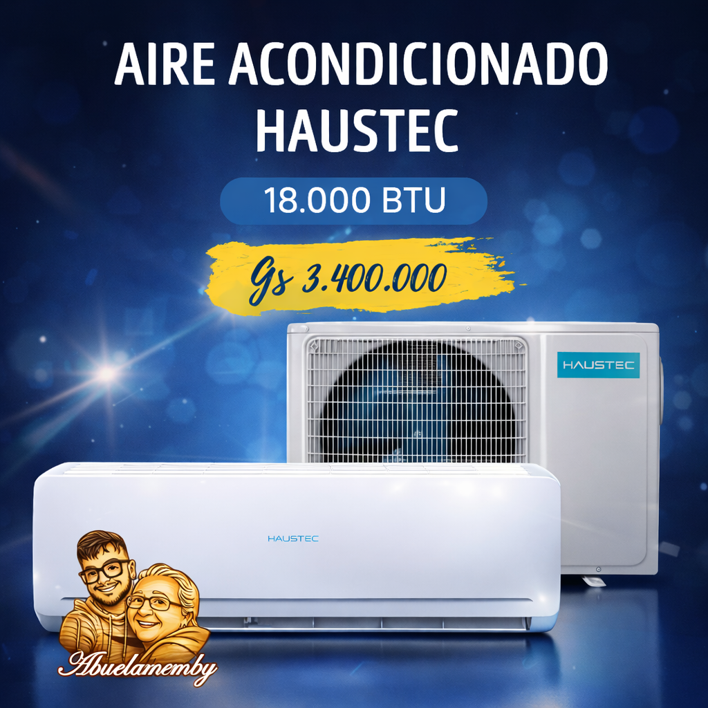 Aire Acondicionado Haustec 18.000 BTU