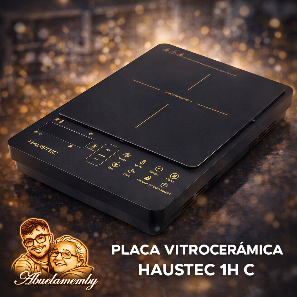 PLACA VITROCERAMICA HAUSTEC 1H C